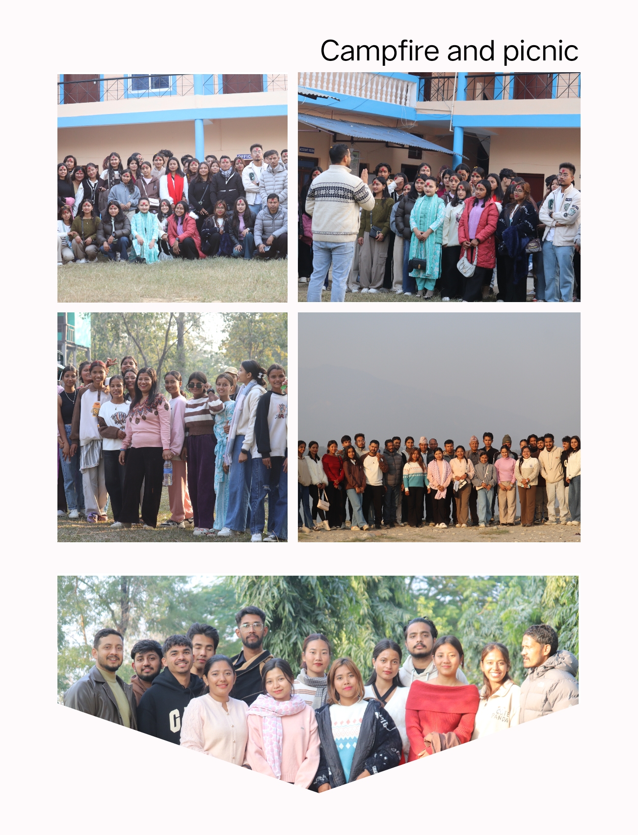 Campfire and Picnic Program In Geruwa Gaunpalika on 2081-08-28&29